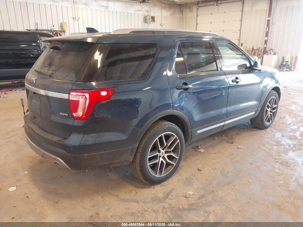 1FM5K8D85HGA86337 2017 FORD EXPLORER photo no. 4
