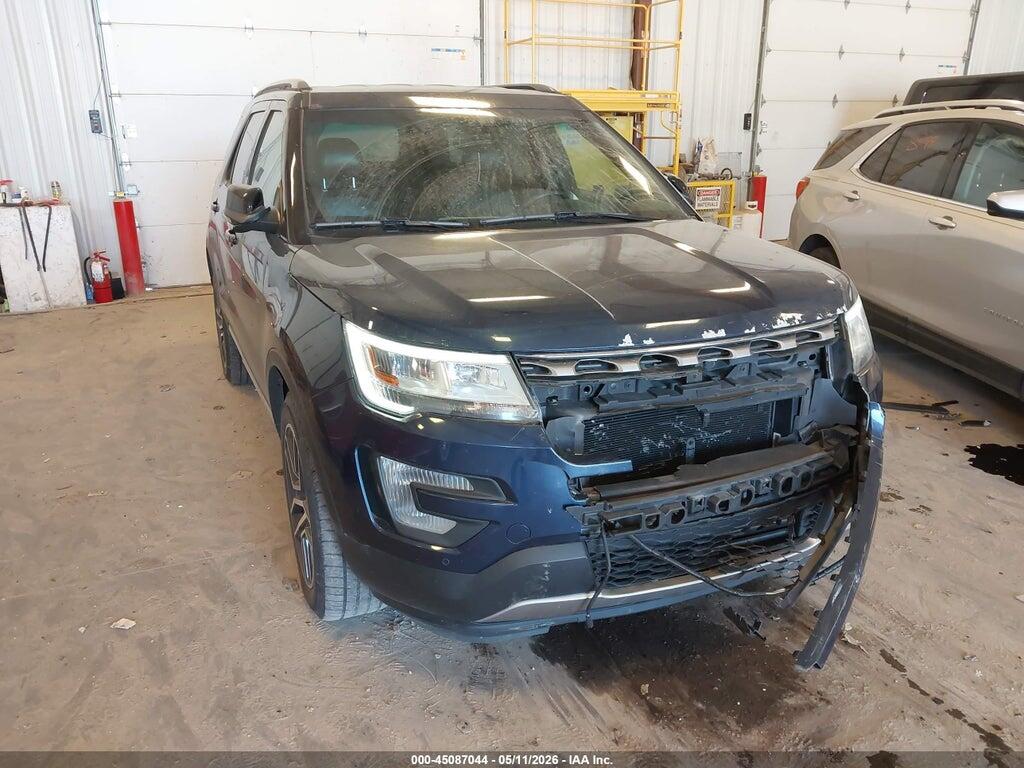 1FM5K8D85HGA86337 2017 FORD EXPLORER photo no. 6