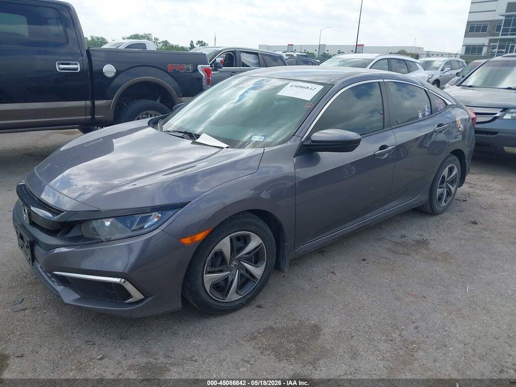 19XFC2F61LE018494 2020 HONDA CIVIC photo no. 2