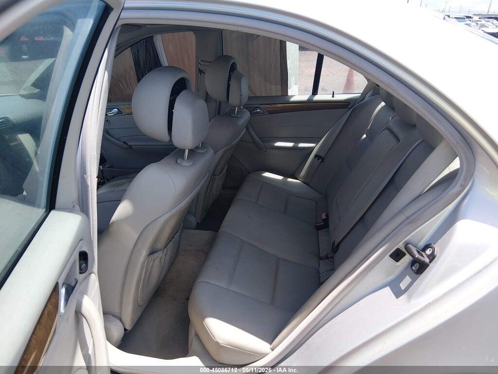 WDBRF52H77F900003 2007 MERCEDES-BENZ C 230 photo no. 8
