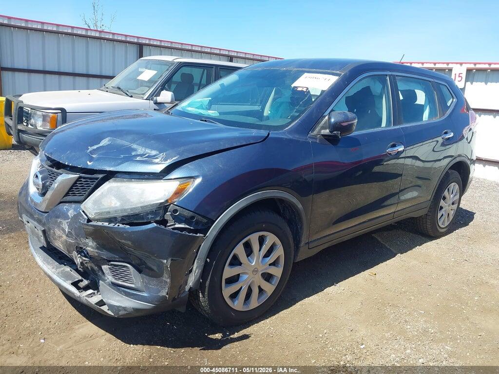 KNMAT2MV7FP555069 2015 NISSAN ROGUE photo no. 2