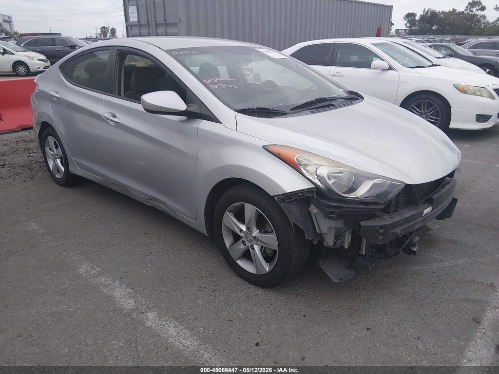 5NPDH4AEXDH348487 2013 HYUNDAI ELANTRA photo no. 1