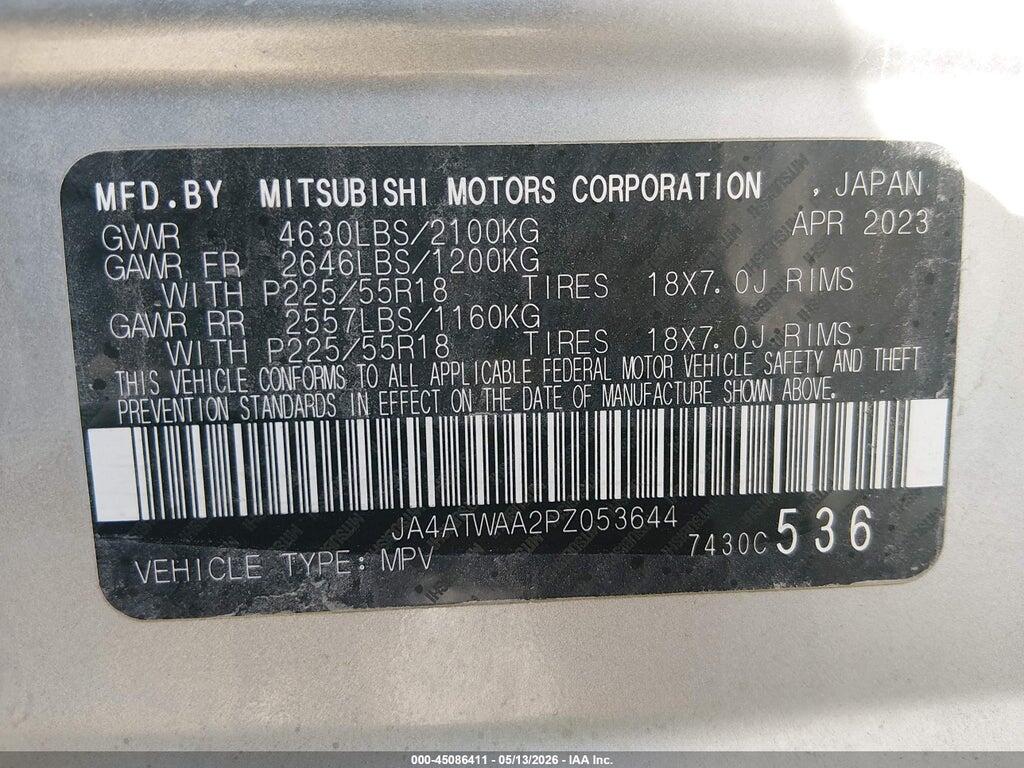 JA4ATWAA2PZ053644 2023 MITSUBISHI ECLIPSE CROSS photo no. 9
