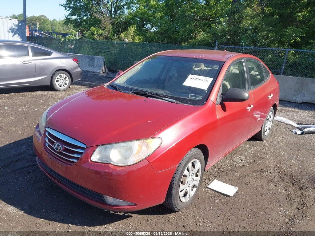 KMHDU4AD8AU843769 2010 HYUNDAI ELANTRA photo no. 2