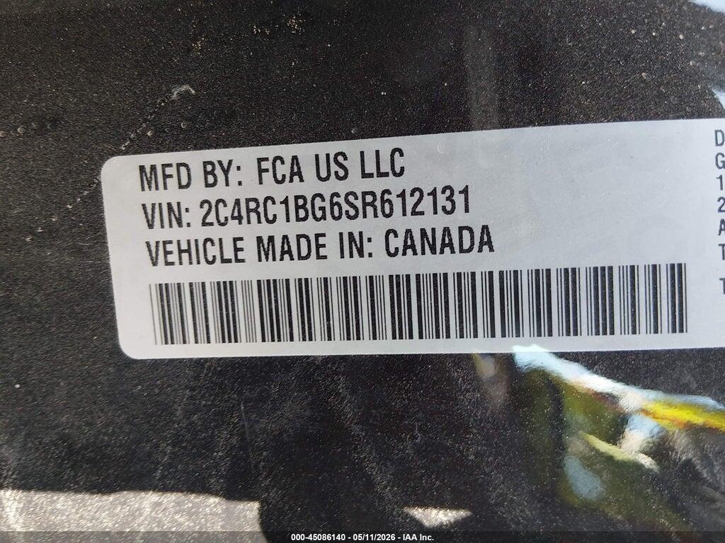 2C4RC1BG6SR612131 2025 CHRYSLER PACIFICA photo no. 9