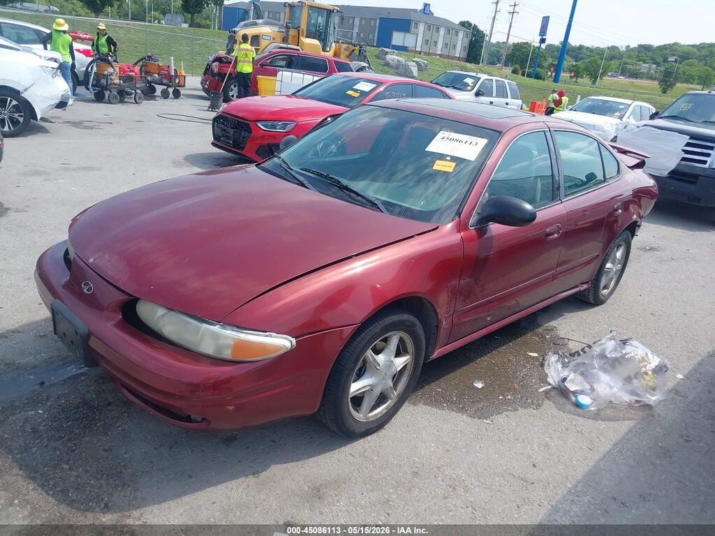 1G3NL52E42C224070 2002 OLDSMOBILE ALERO photo no. 2