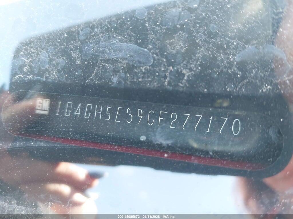 1G4GH5E39CF277170 2012 BUICK LACROSSE photo no. 9