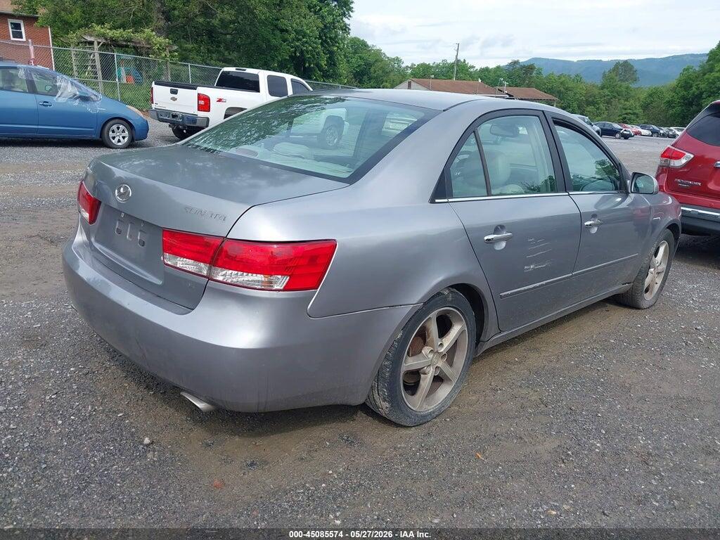 5NPEU46F76H051472 2006 HYUNDAI SONATA photo no. 4