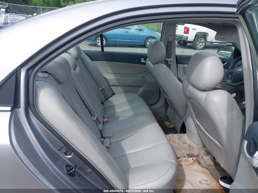 5NPEU46F76H051472 2006 HYUNDAI SONATA photo no. 8