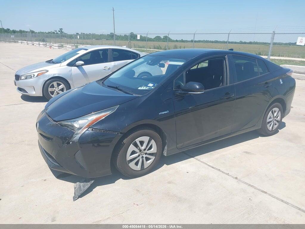 JTDKARFU8J3549899 2018 TOYOTA PRIUS photo no. 2