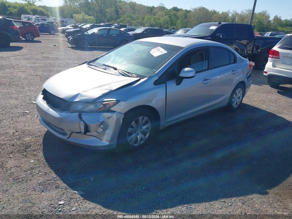 2HGFB2F5XCH308572 2012 HONDA CIVIC photo no. 2