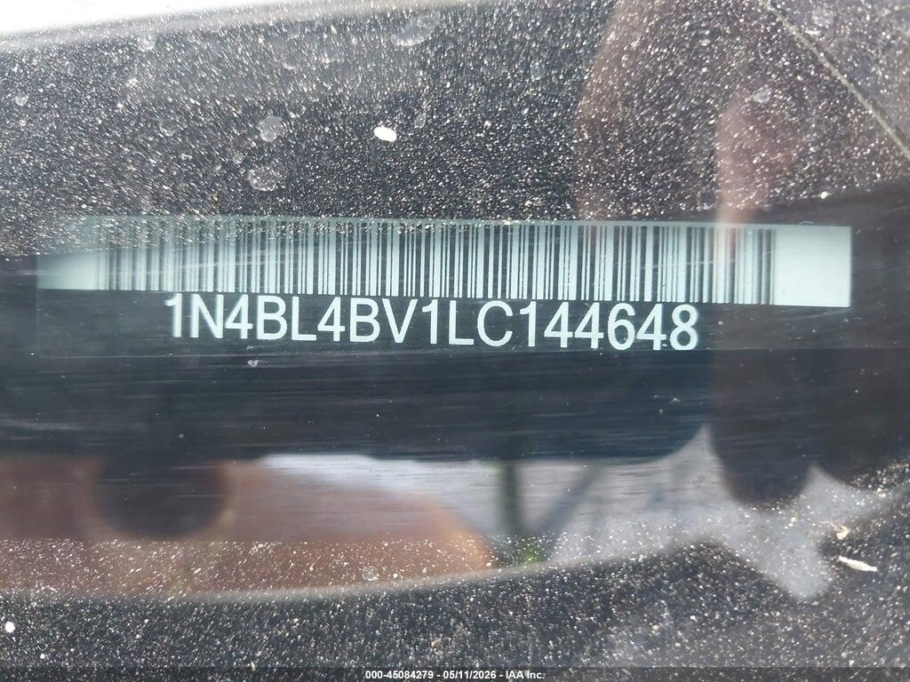 1N4BL4BV1LC144648 2020 NISSAN ALTIMA photo no. 9