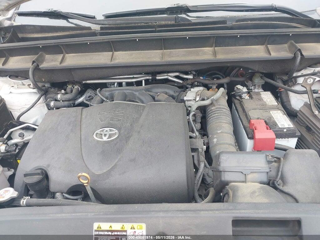 5TDGZRAH8MS046613 2021 TOYOTA HIGHLANDER photo no. 10