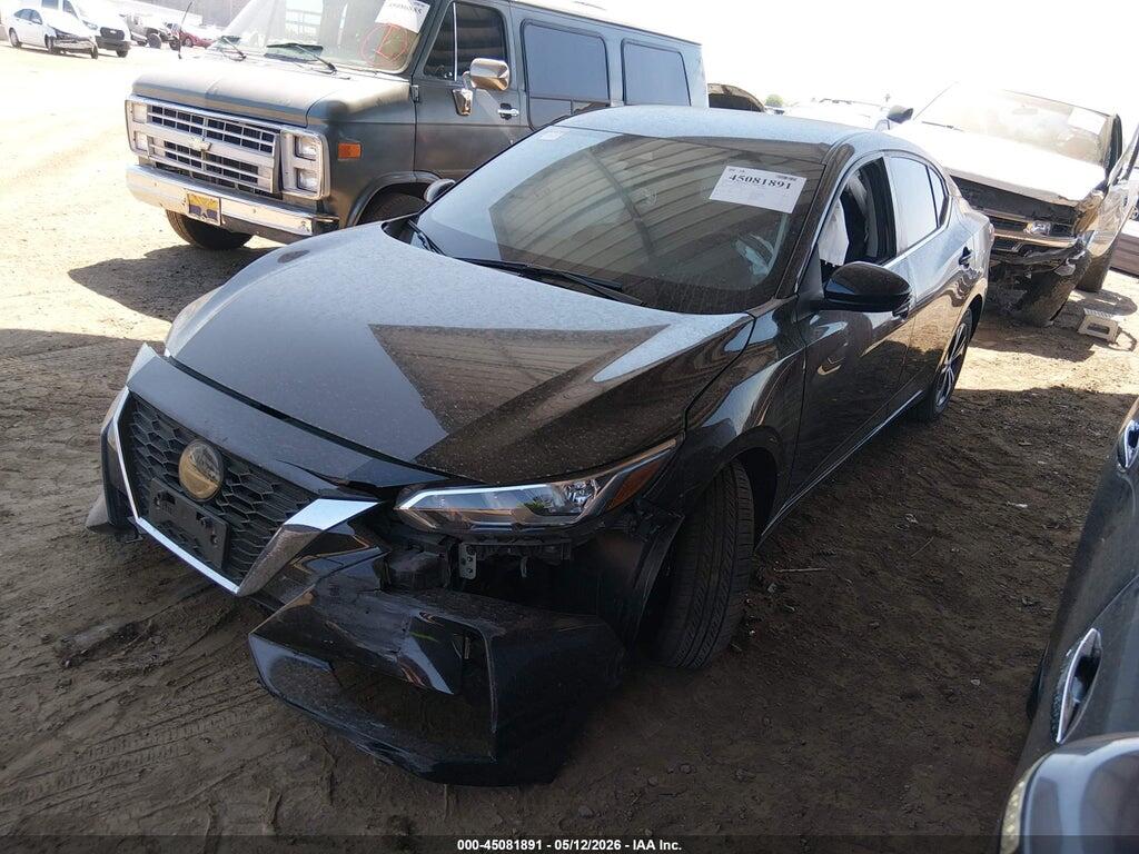 3N1AB8CV7NY240764 2022 NISSAN SENTRA photo no. 2