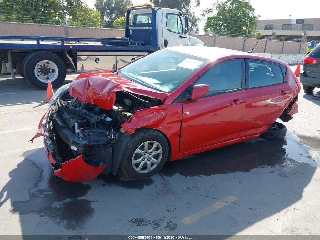 KMHCT5AE0EU158247 2014 HYUNDAI ACCENT photo no. 2