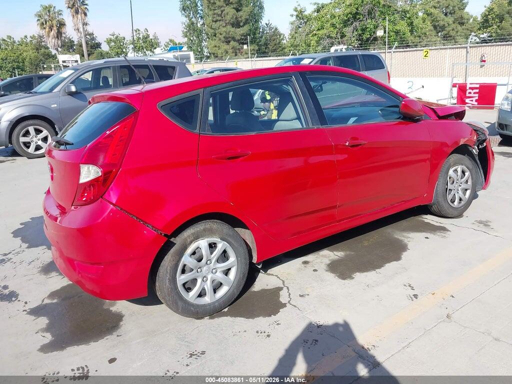 KMHCT5AE0EU158247 2014 HYUNDAI ACCENT photo no. 4