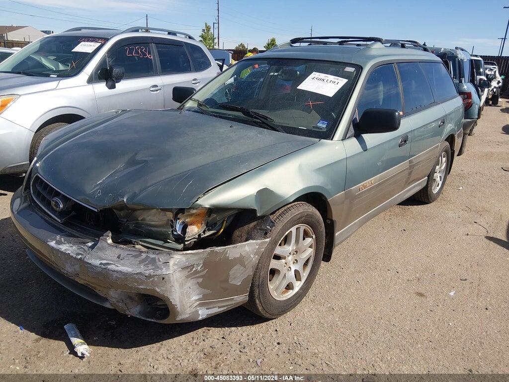 4S3BH675937613221 2003 SUBARU OUTBACK photo no. 2