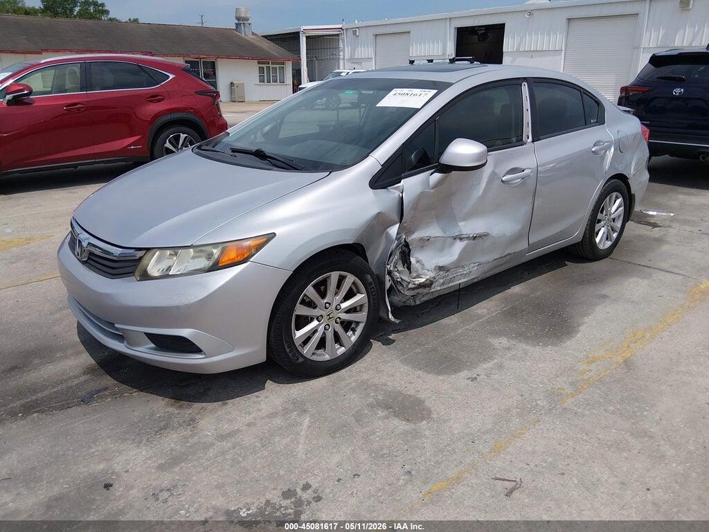19XFB2F85CE025646 2012 HONDA CIVIC photo no. 2