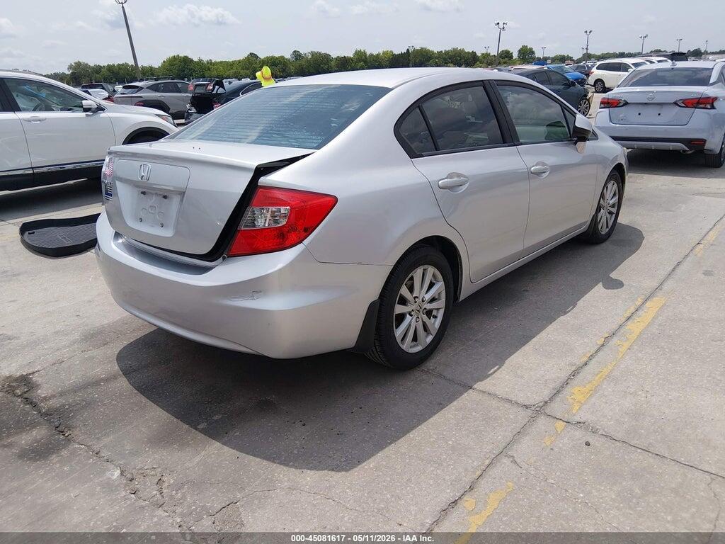 19XFB2F85CE025646 2012 HONDA CIVIC photo no. 4