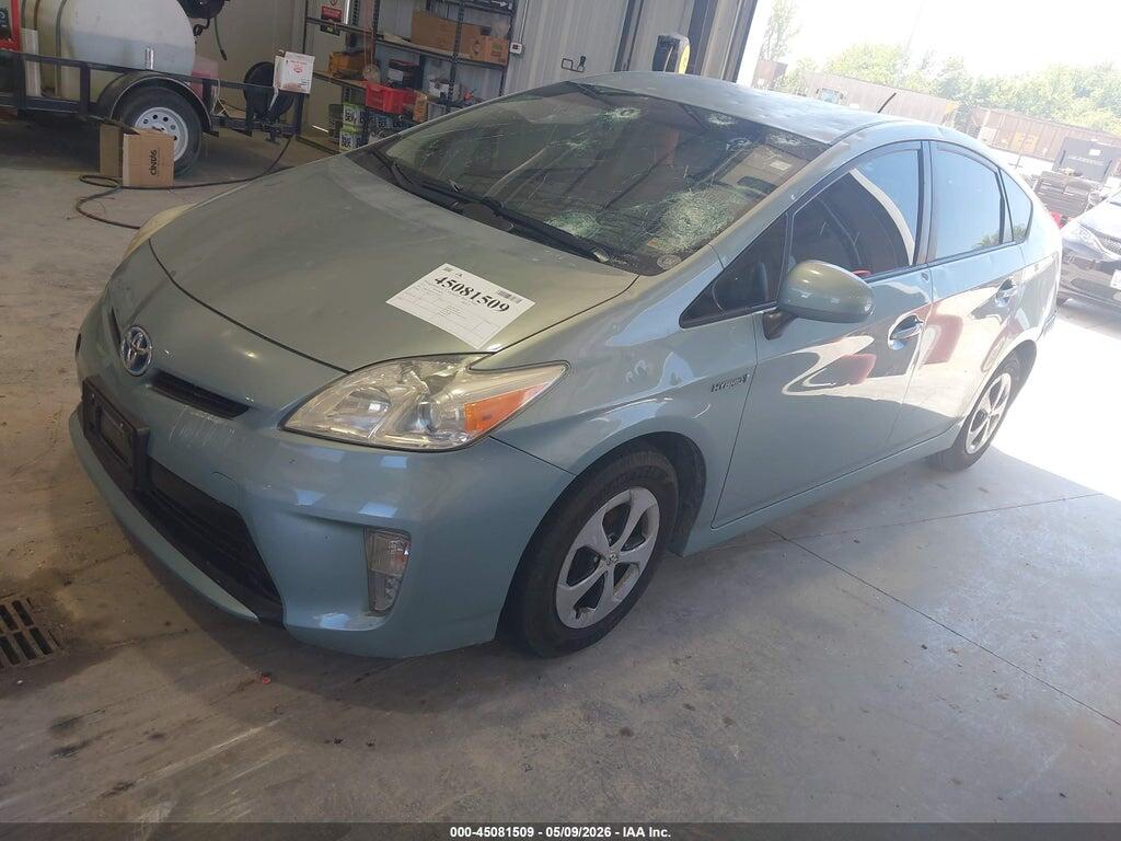 JTDKN3DU3C5506177 2012 TOYOTA PRIUS photo no. 2