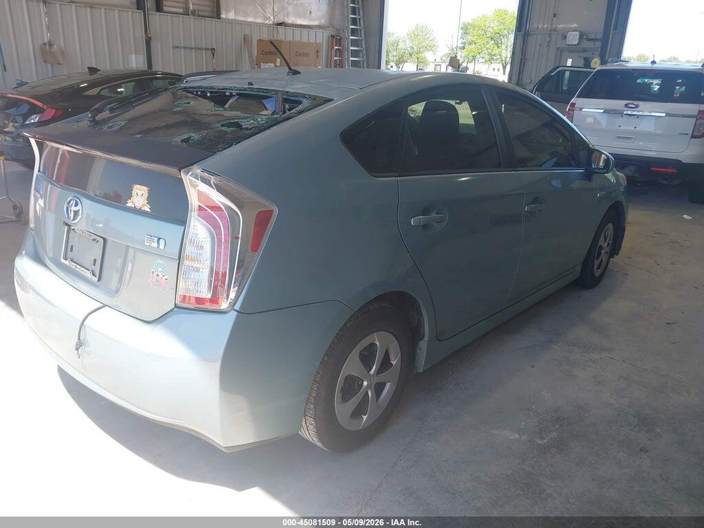 JTDKN3DU3C5506177 2012 TOYOTA PRIUS photo no. 4