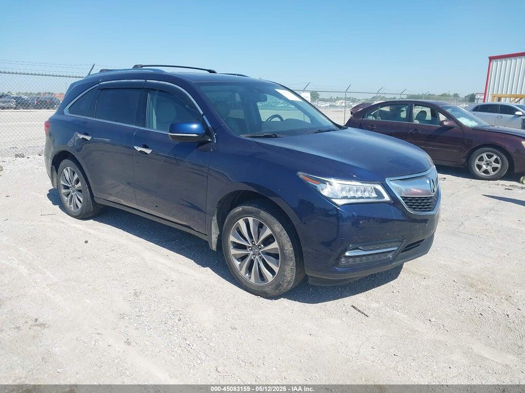 5FRYD4H40EB027566 2014 ACURA MDX photo no. 1