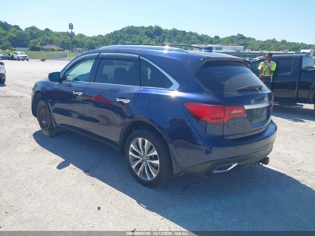 5FRYD4H40EB027566 2014 ACURA MDX photo no. 3