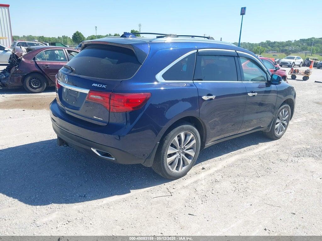 5FRYD4H40EB027566 2014 ACURA MDX photo no. 4