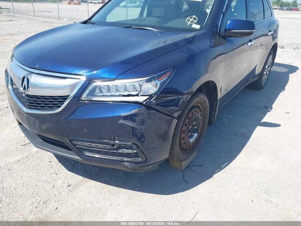 5FRYD4H40EB027566 2014 ACURA MDX photo no. 6