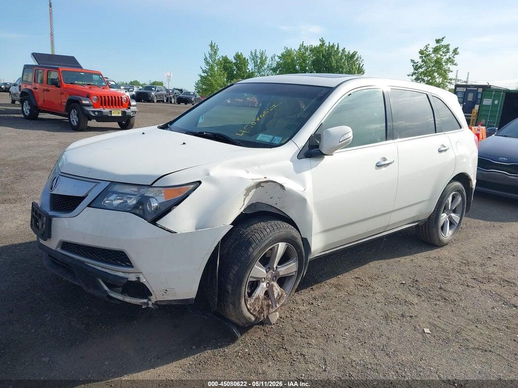 2HNYD2H36CH512695 2012 ACURA MDX photo no. 2