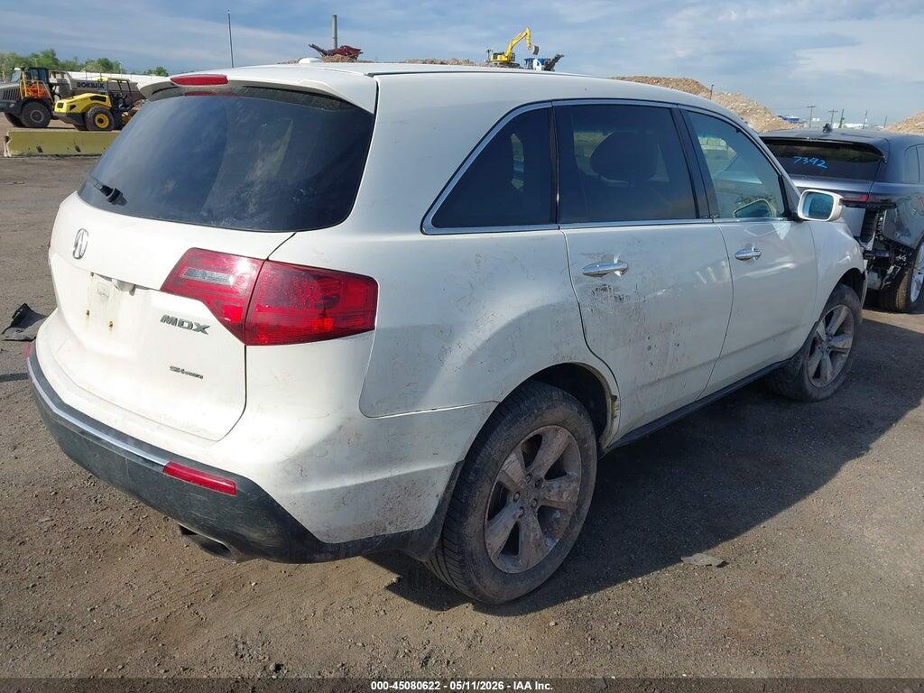 2HNYD2H36CH512695 2012 ACURA MDX photo no. 4