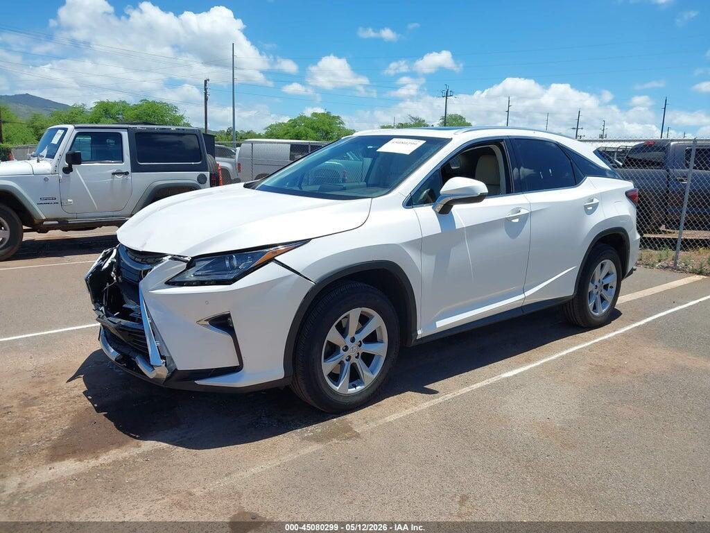 2T2ZZMCA2GC012333 2016 LEXUS RX 350 photo no. 2
