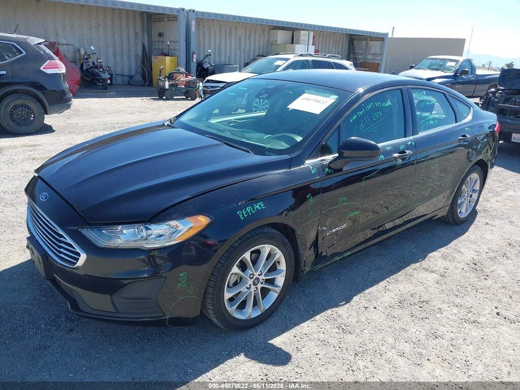 3FA6P0LUXKR174316 2019 FORD FUSION HYBRID photo no. 2