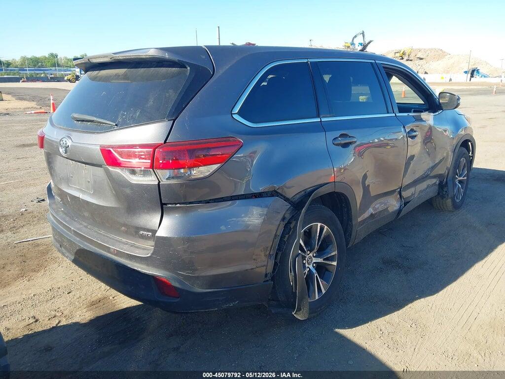 5TDBZRFH7KS723134 2019 TOYOTA HIGHLANDER photo no. 4