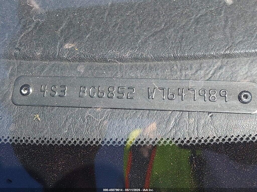 4S3BG6852W7647989 1998 SUBARU LEGACY photo no. 9