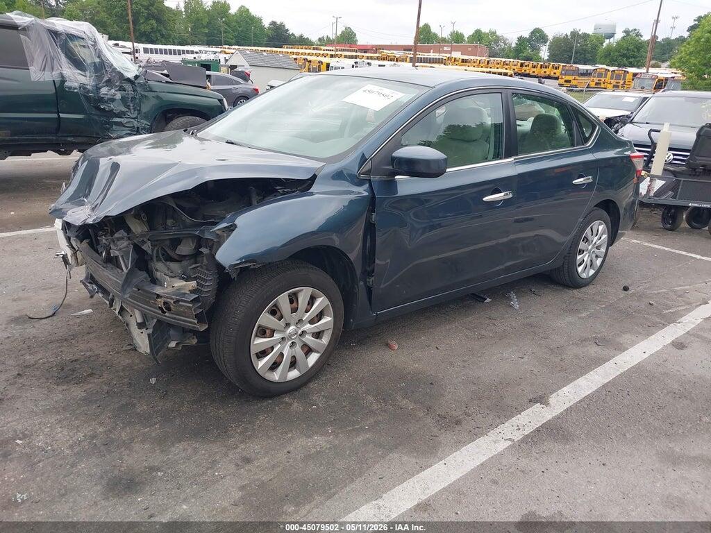 3N1AB7AP6EY283829 2014 NISSAN SENTRA photo no. 2