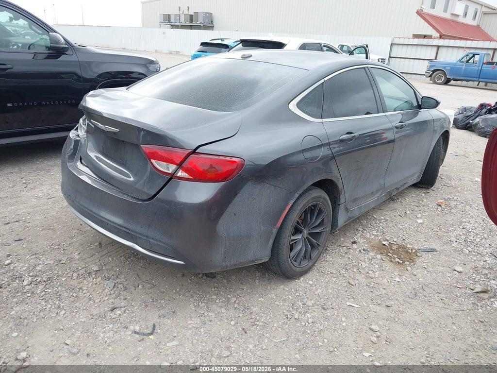 1C3CCCAB0GN162234 2016 CHRYSLER 200 photo no. 4