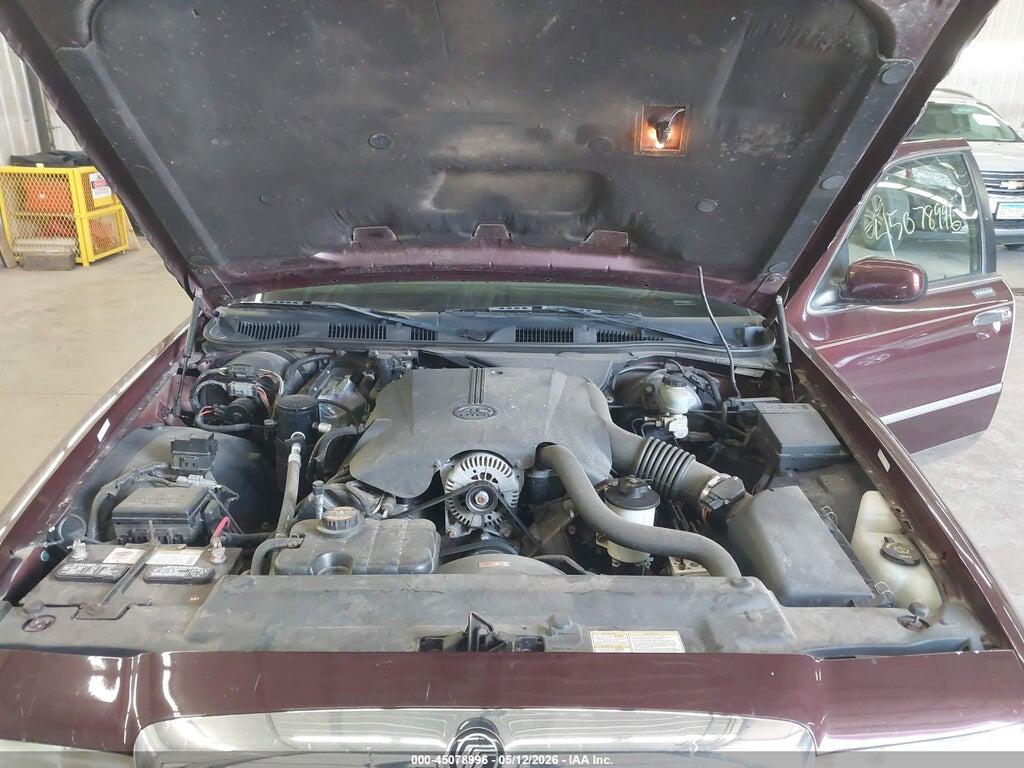 2MEFM75W11X618594 2001 MERCURY GRAND MARQUIS photo no. 10