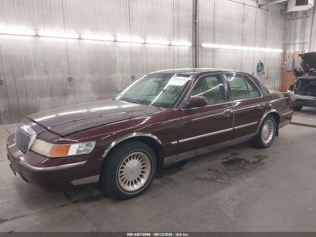 2MEFM75W11X618594 2001 MERCURY GRAND MARQUIS photo no. 2
