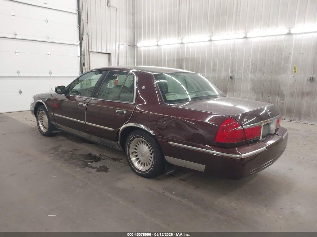 2MEFM75W11X618594 2001 MERCURY GRAND MARQUIS photo no. 3