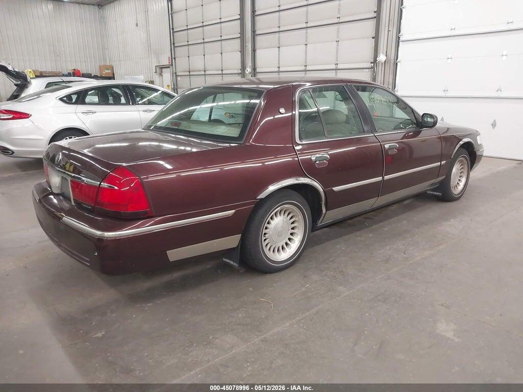 2MEFM75W11X618594 2001 MERCURY GRAND MARQUIS photo no. 4