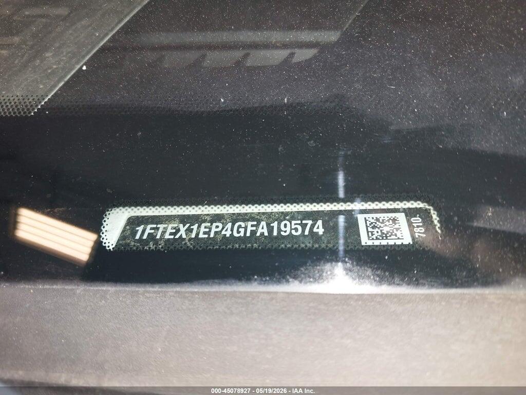 1FTEX1EP4GFA19574 2016 FORD F-150 photo no. 9