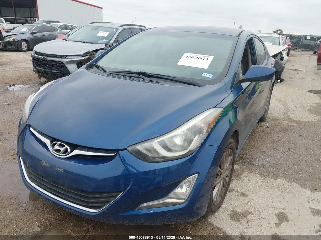 KMHDH4AE8EU085631 2014 HYUNDAI ELANTRA photo no. 2