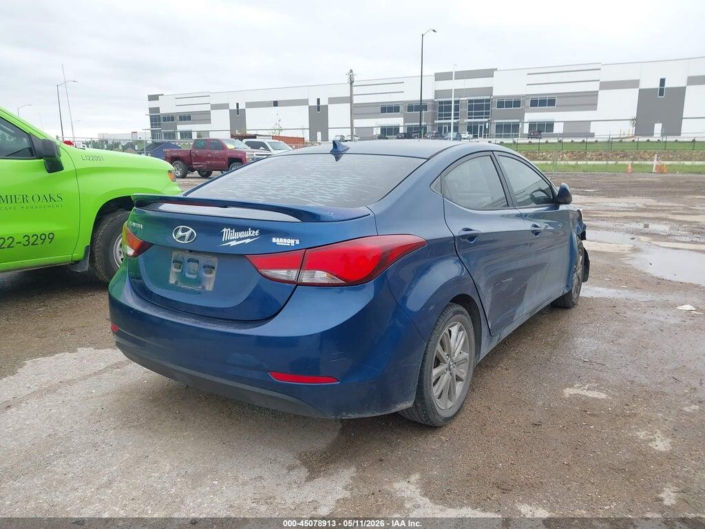 KMHDH4AE8EU085631 2014 HYUNDAI ELANTRA photo no. 4