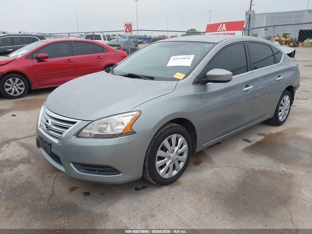 3N1AB7AP1EY257123 2014 NISSAN SENTRA photo no. 2