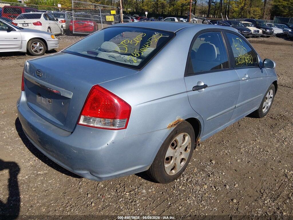 KNAFE122775419277 2007 KIA SPECTRA photo no. 4