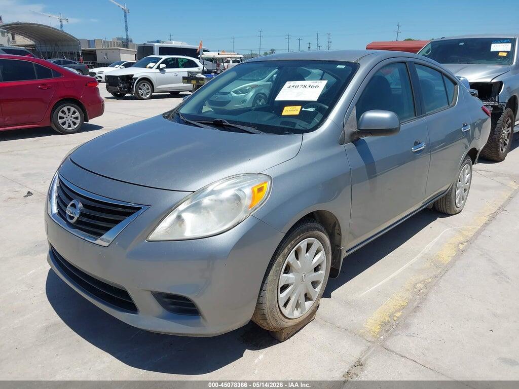 3N1CN7AP4DL889058 2013 NISSAN VERSA photo no. 2