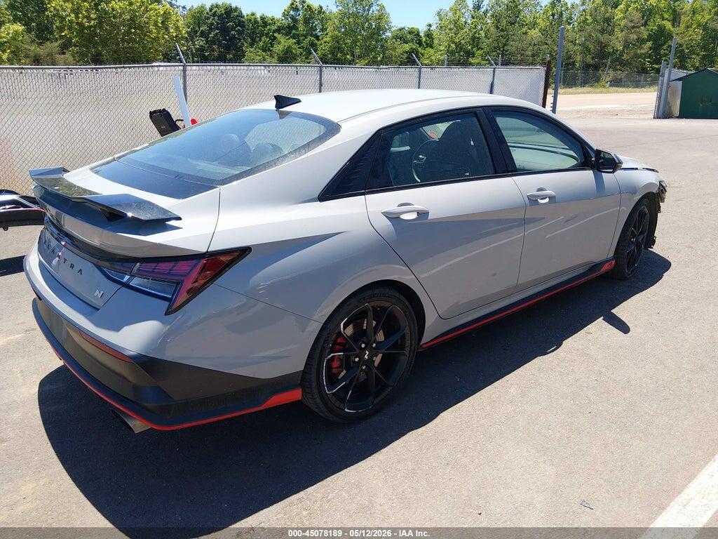 KMHLW4DK2SU033300 2025 HYUNDAI ELANTRA N photo no. 4