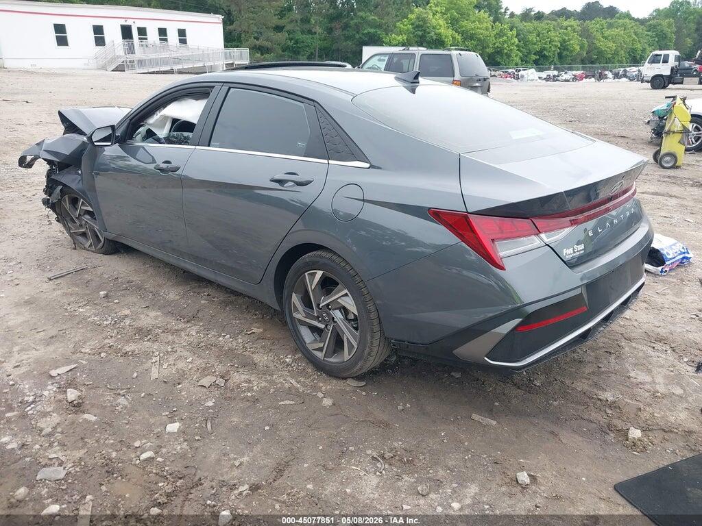 KMHLS4DG8SU884539 2025 HYUNDAI ELANTRA photo no. 3