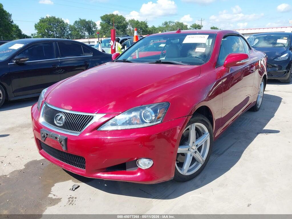 JTHFF2C26D2528023 2013 LEXUS IS 250C photo no. 2